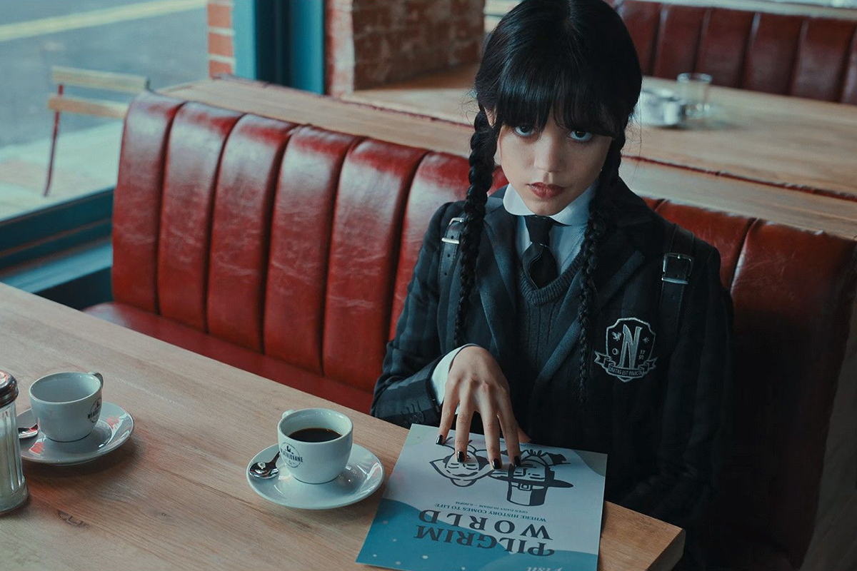 Уэнсдэй Аддамс из сериала «Уэнсдэй»

Источник: Netflix