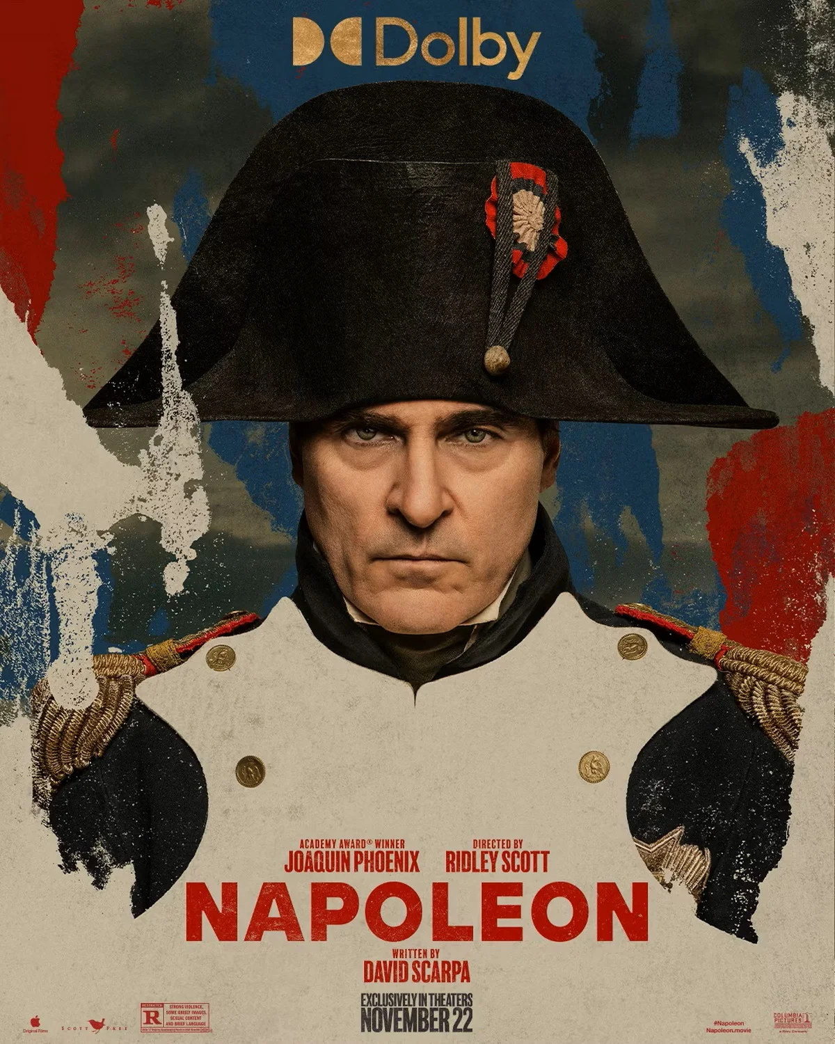 На свежем постере «Наполеона» можно увидеть сурового Хоакина Феникса - фото 1