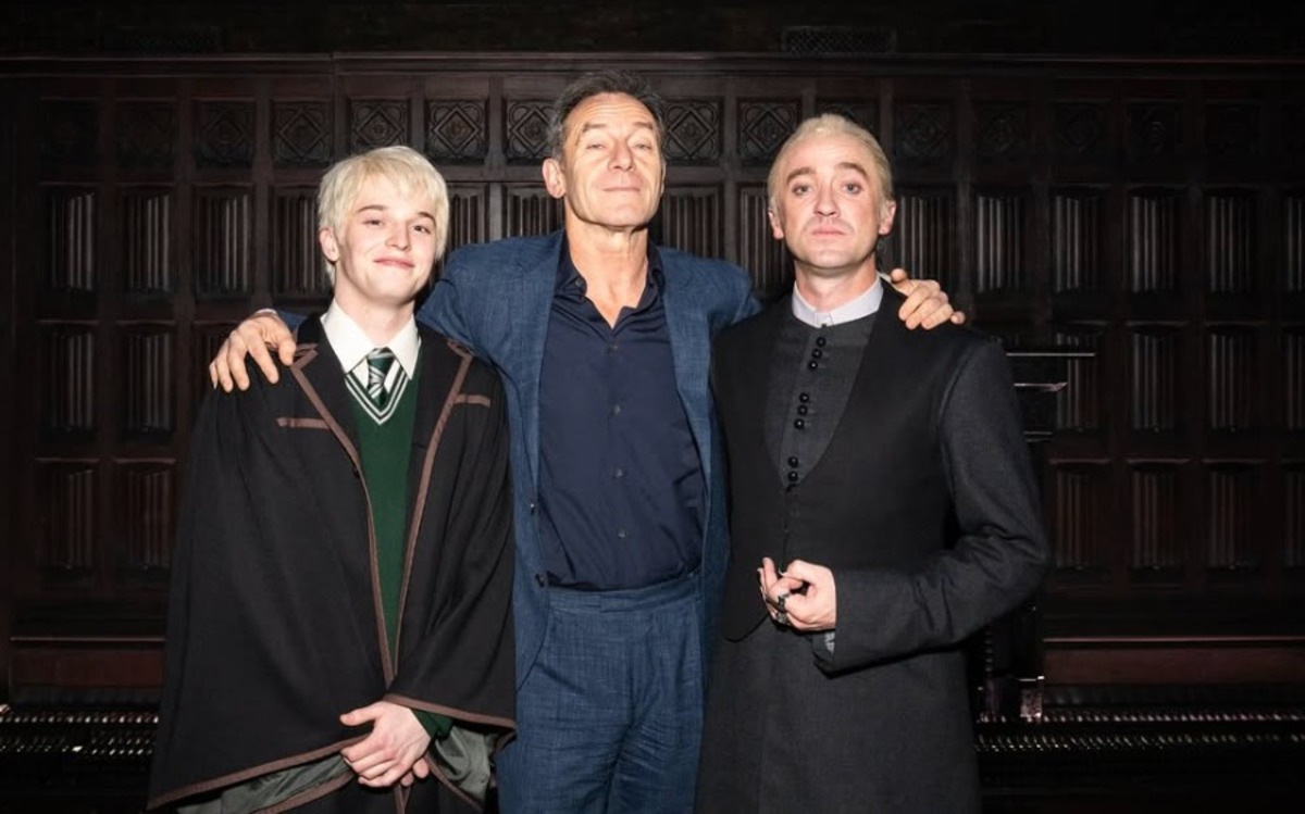 Эйдан Клоуз, Джейсон Айзекс и Том Фелтон

Источник: соцсети Джейсона Айзекса