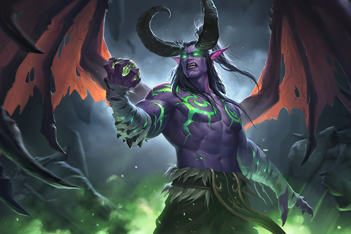 Иллидан появился в Warcraft III и моментально стал любимцем игроков — настолько, что Blizzard расширила его роль в последующих играх и книгах

Автор арта: Херби Ван