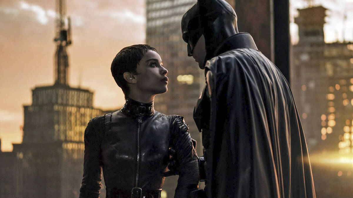 Кадр из фильма «Бэтмен» 2022 года