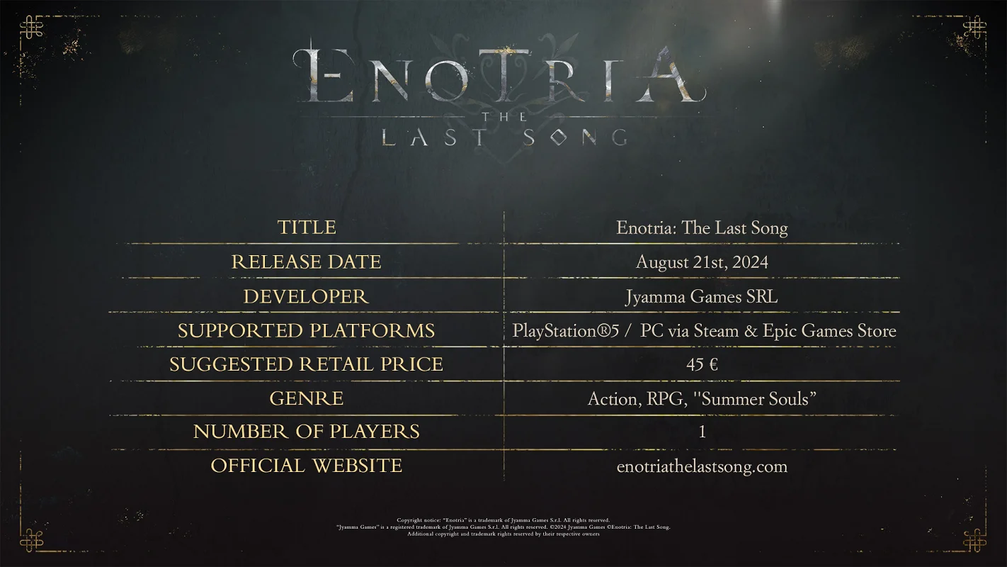 Авторы соулслайка Enotria The Last Song сообщили о двух важных изменениях - фото 1