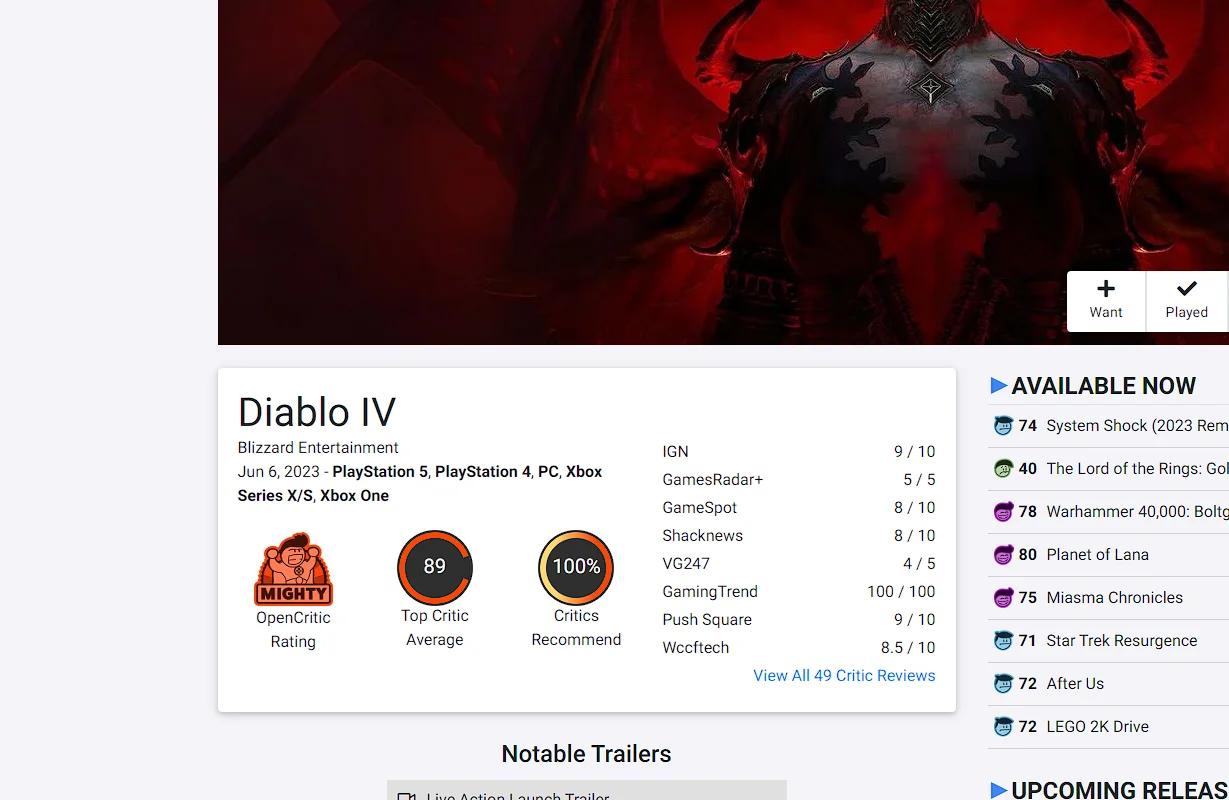 Критики восторженно встретили Diablo 4 - фото 1
