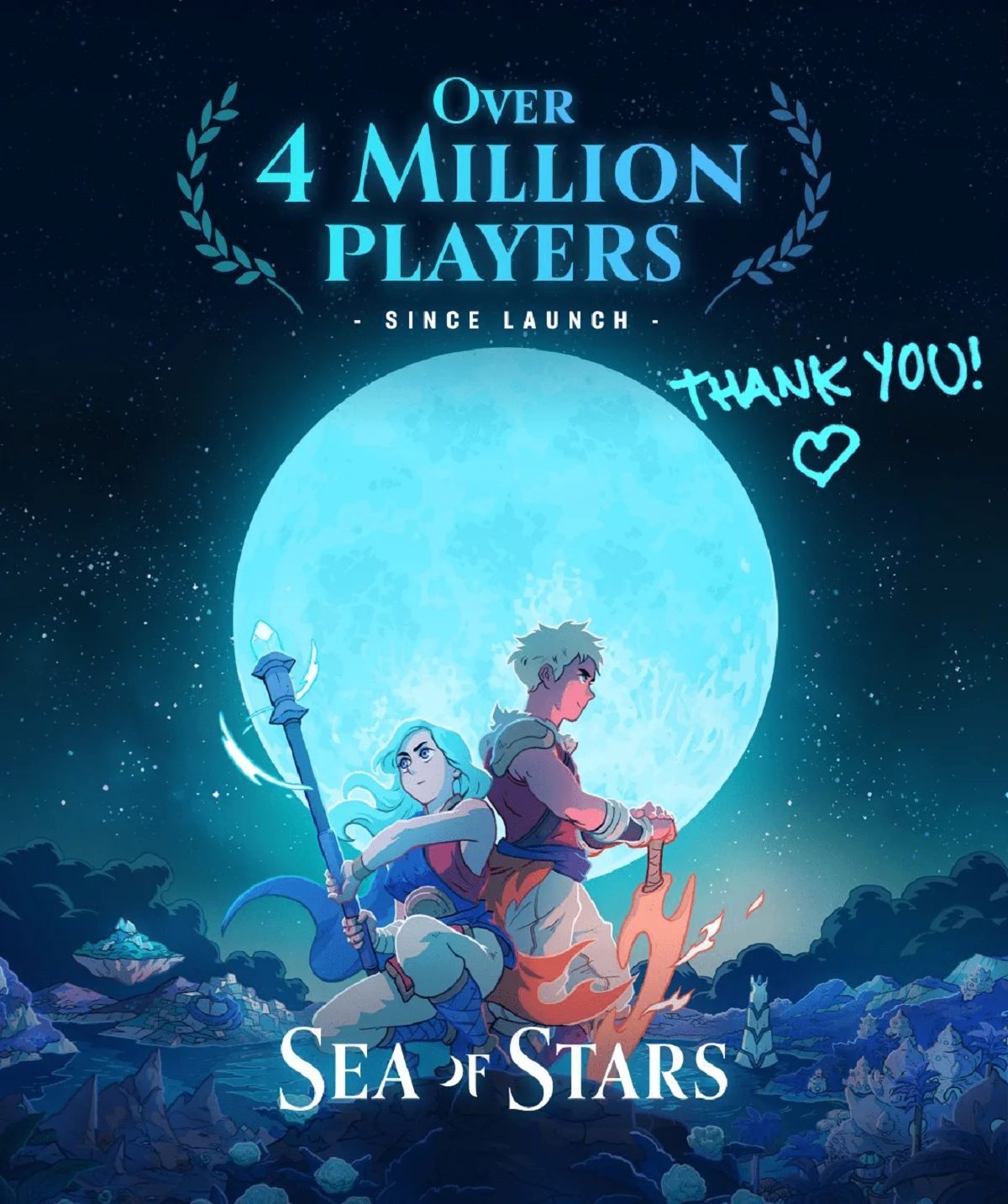В Sea of Stars сыграло более четырёх миллионов человек - фото 1