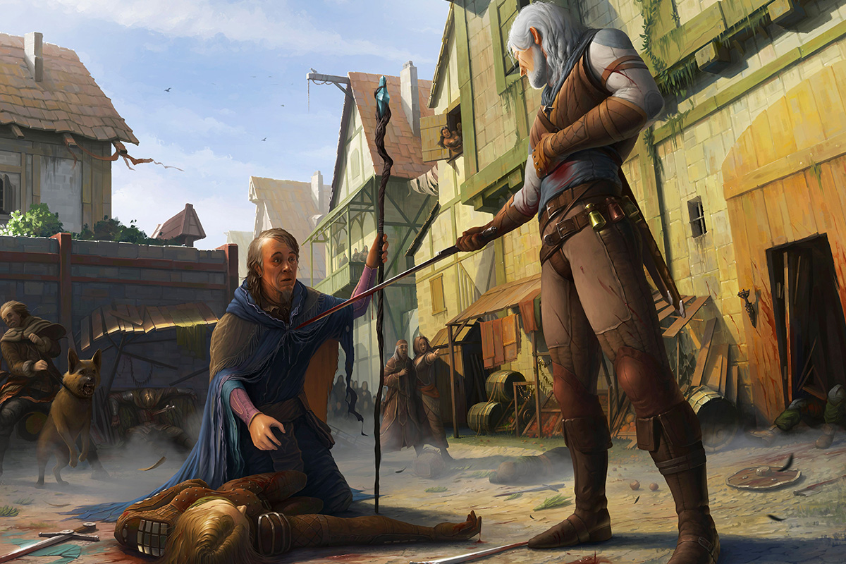 По словам Сапковского, Геральт — деконструкция рыцарских образов из старых романов

Автор арта: Bzitz