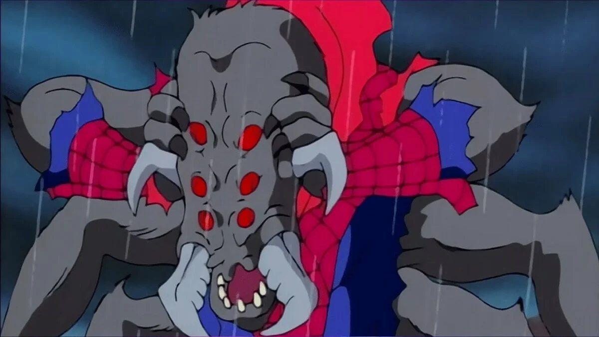 Кадр из мультсериала «Человек-паук»