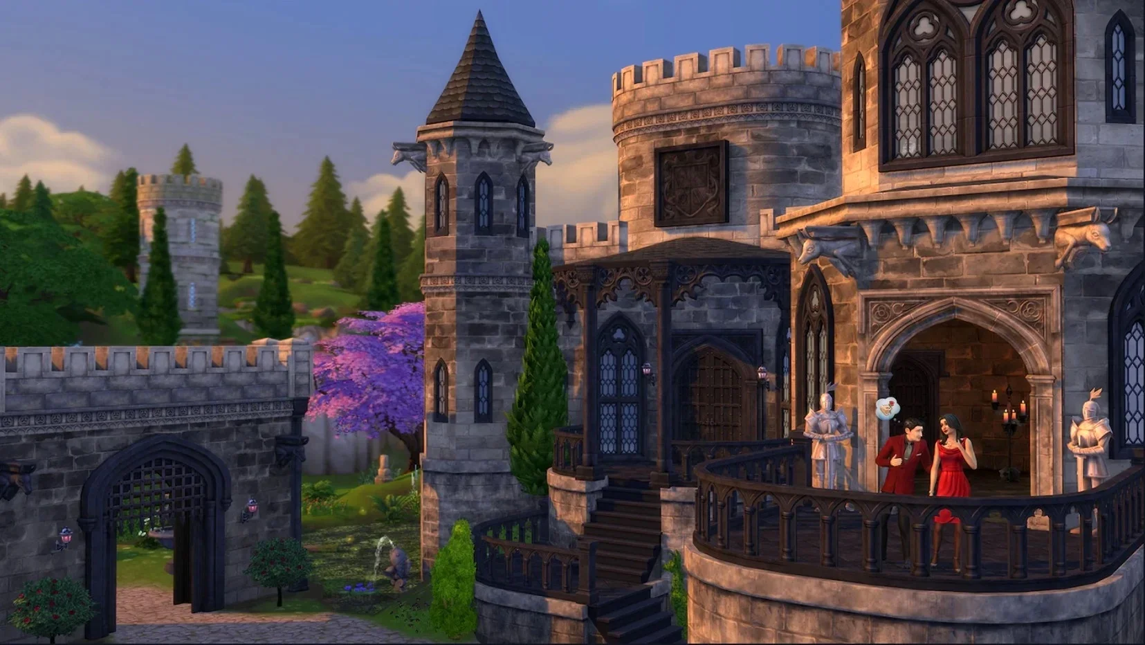 Появились первые скриншоты посвящённого замкам комплекта для The Sims 4 - фото 1
