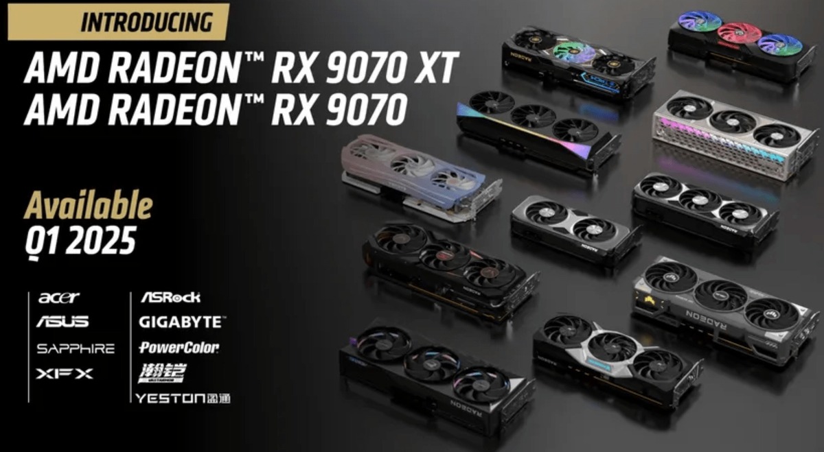 AMD представила детали новых видеокарт на архитектуре RDNA 4 - изображение 1 AMD представила детали новых видеокарт на архитектуре RDNA 4 - фото 1
