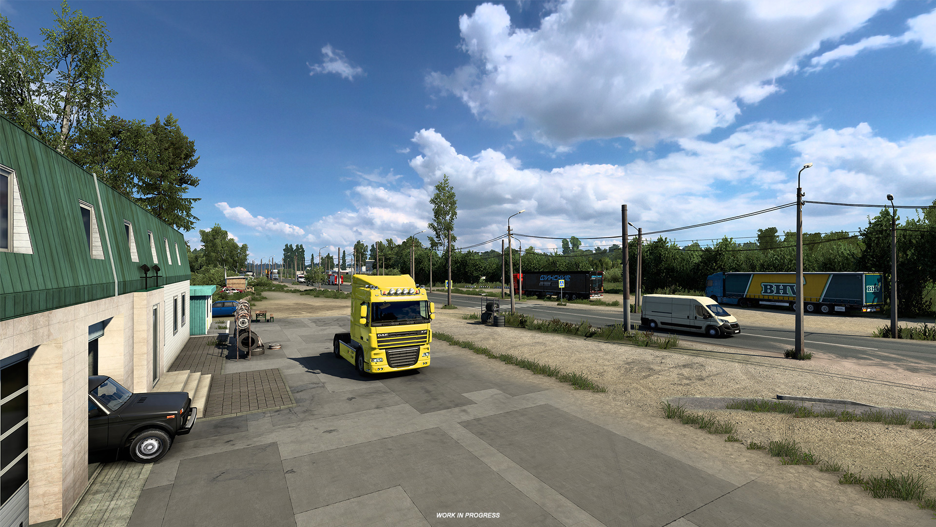 В дополнении «Сердце России» для Euro Truck Simulator 2 будут плохие дороги  | Канобу