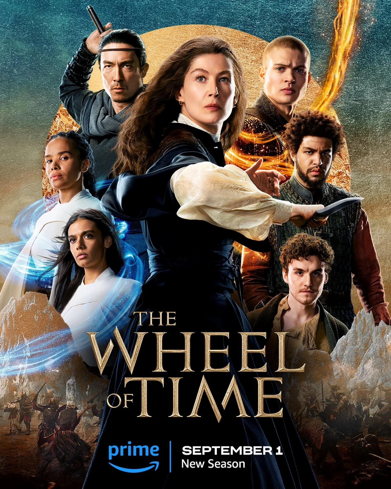 Появился новый постер второго сезона «Колеса времени» от Amazon - фото 1