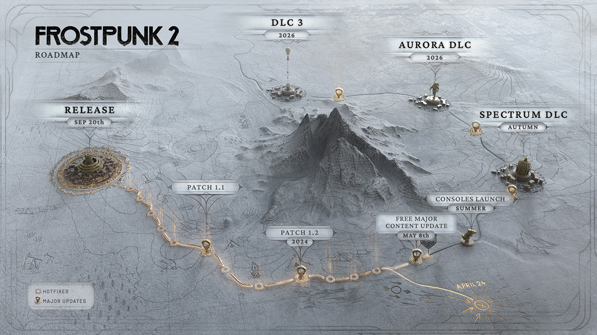 Авторы Frostpunk 2 перенесли релиз аддона Aurora на 2026 год и обновили дорожную карту - изображение 1 Авторы Frostpunk 2 перенесли релиз аддона Aurora на 2026 год и обновили дорожную карту - фото 1