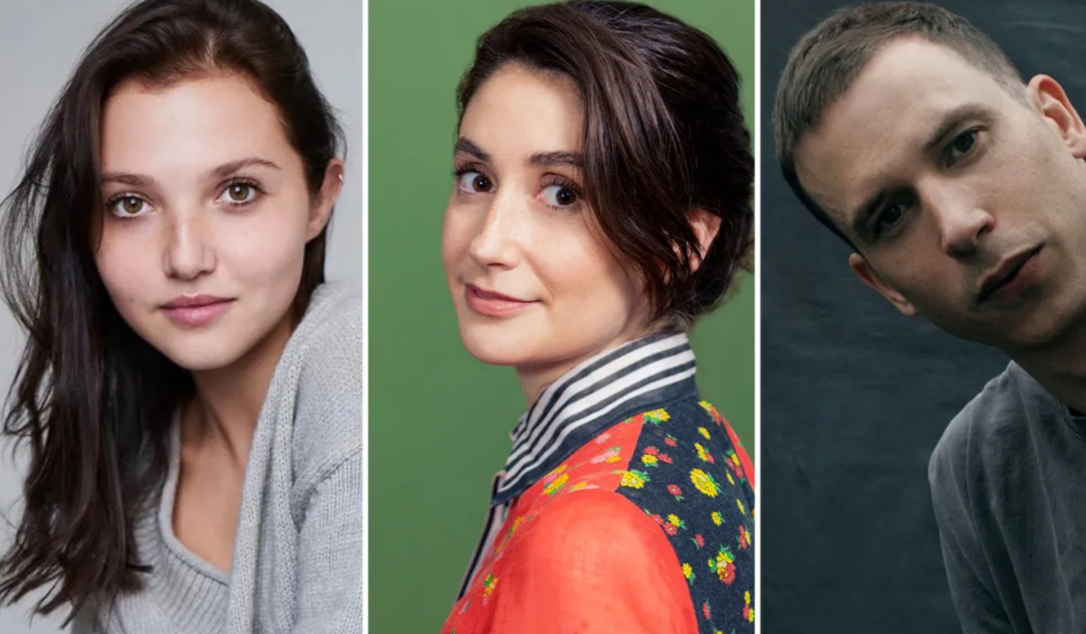 Миа Маккенна-Брюс, Чарли Клайв, Херберт Нордрам
Источник: Ruth Crafer/The Other Richard Studio/Courtesy (Deadline)