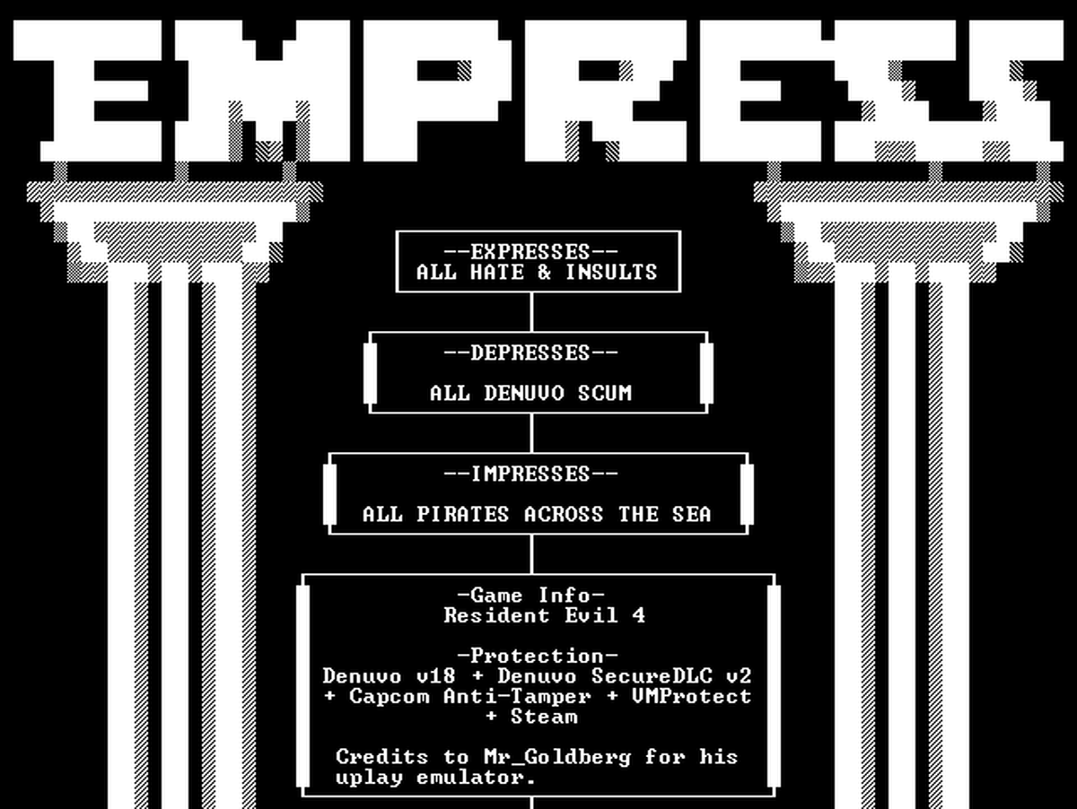 EMPRESS взломала ремейк Resident Evil 4 - фото 1