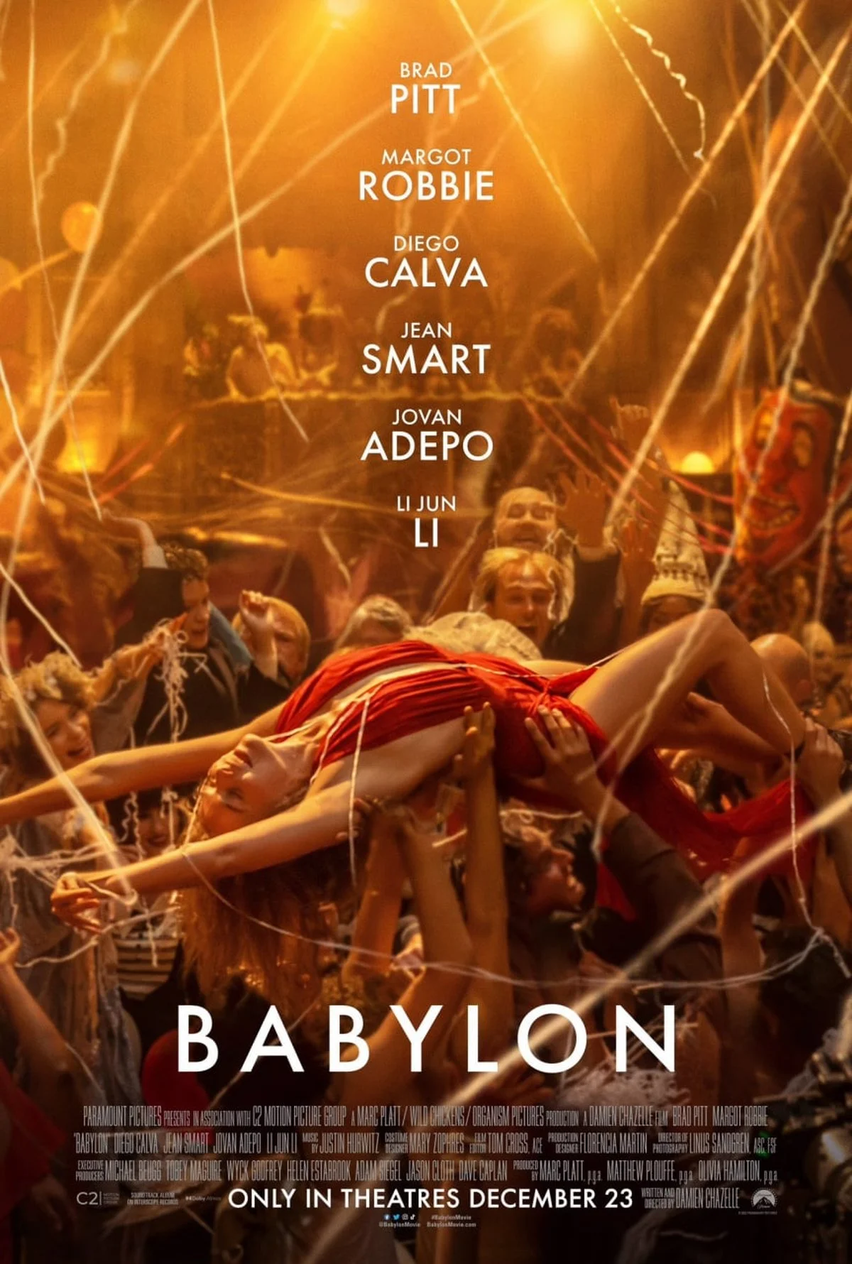 Вышел новый трейлер «Вавилона» с Марго Робби и Брэдом Питтом - фото 1