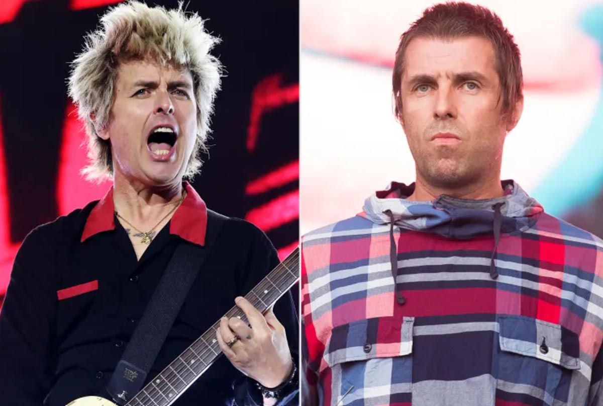 Билли Джо Армстронг, Лиам Галлахер

Kevin Mazur/Getty; Samir Hussein/Wireimage