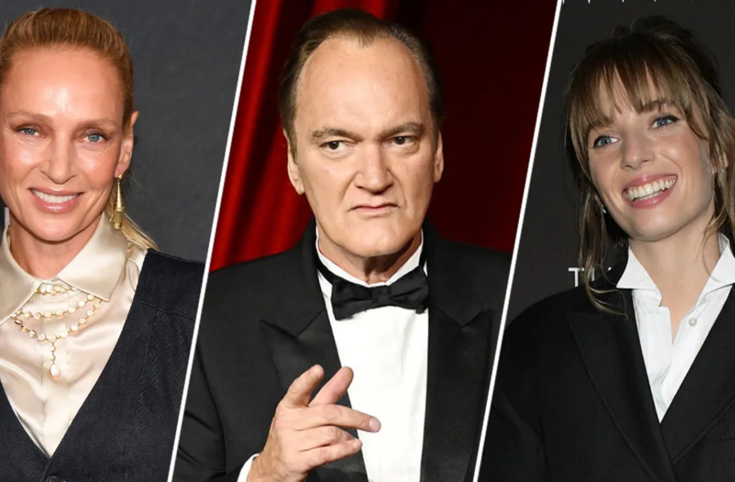 Ума Турман, Квентин Тарантино, Майя Хоук
Источник: Kristina Bumphrey/PMC/Gilbert Flores/PMC/Kristina Bumphrey/PMC (Deadline)