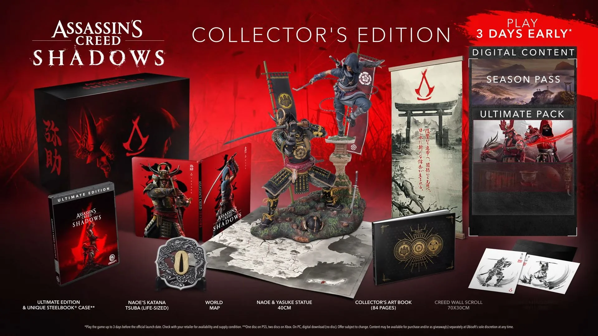 Ubisoft выпустила трейлер коллекционного издания Assassins Creed Shadows - фото 1