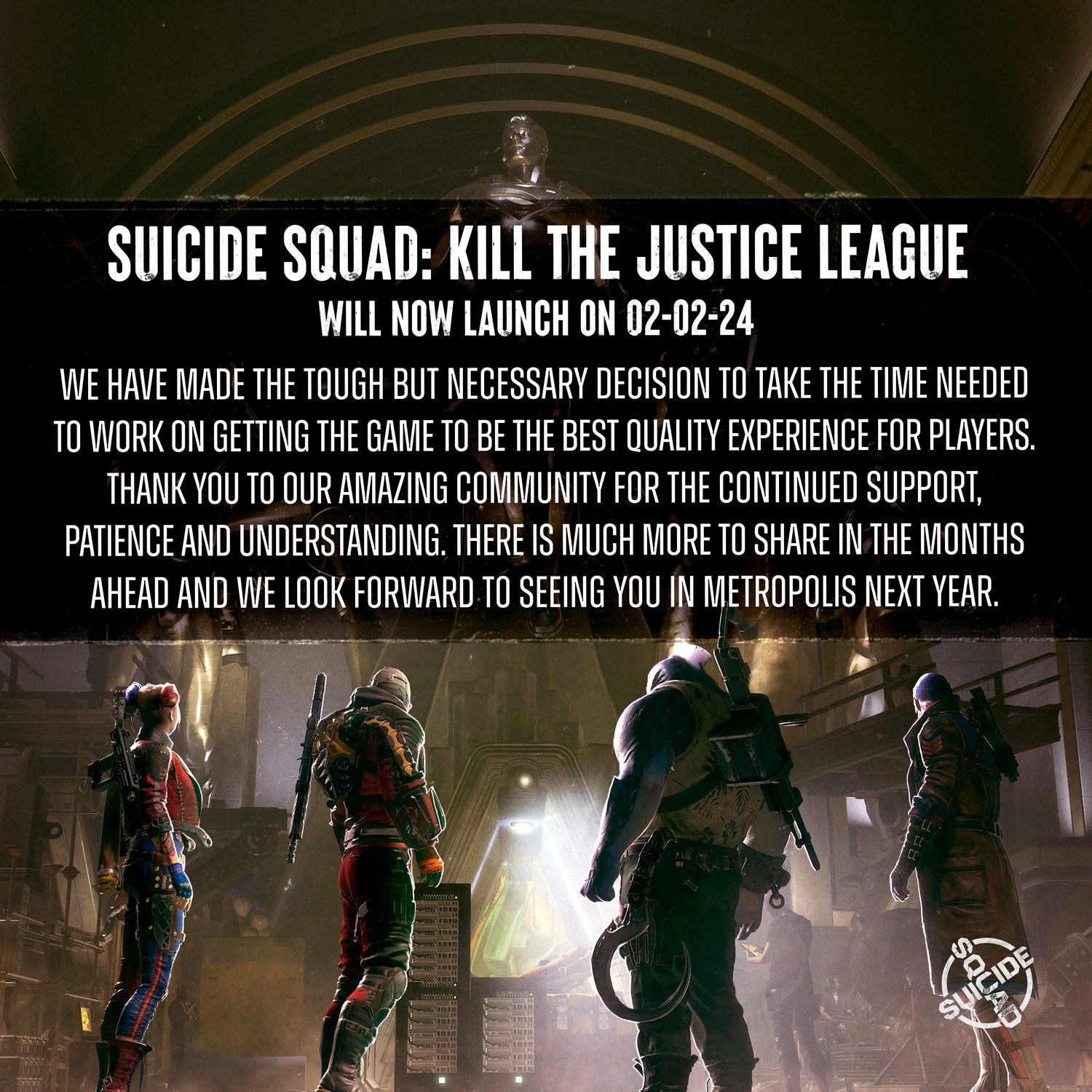 Rocksteady объявила о переносе Suicide Squad: Kill the Justice League |  Канобу