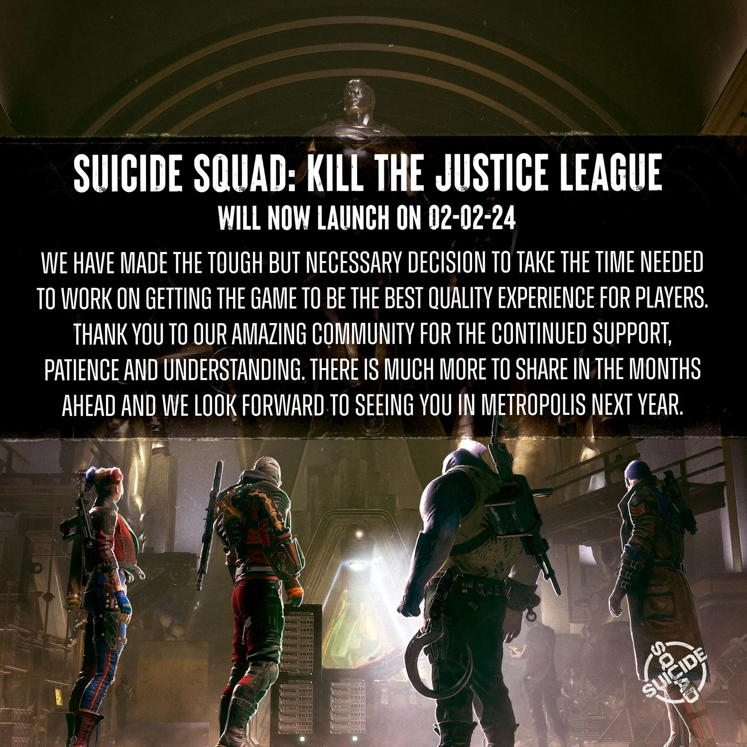 Rocksteady объявила о переносе Suicide Squad: Kill the Justice League - фото 1
