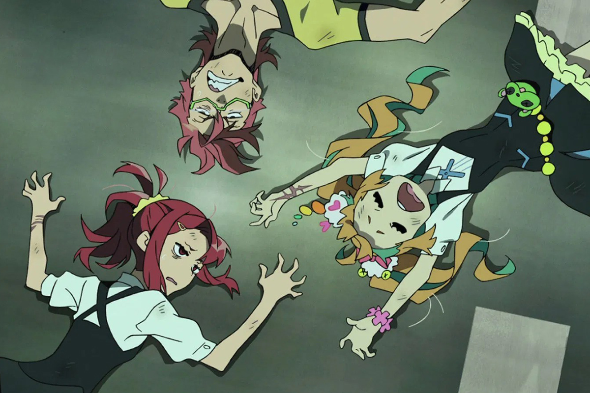 Аниме стало режиссёрским дебютом Хироси Кобаяси, ранее работавшим над «Яростью Бахамута: Генезис» и «Убить или быть убитым»
Источник: Trigger