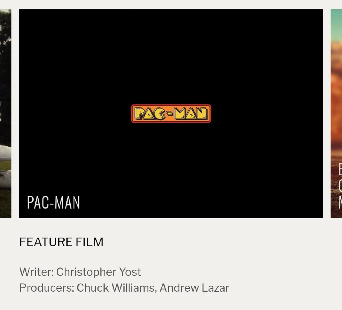 Сценарист «Тора 2» напишет историю для экранизации «Пакмэна» - фото 1