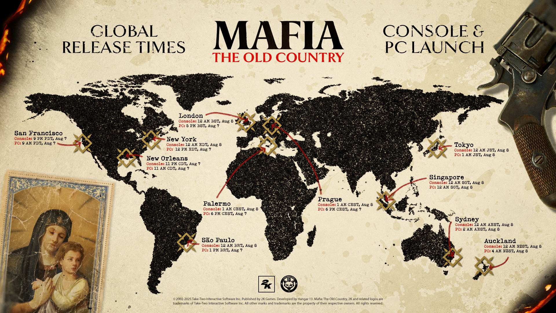 Игроки на PC смогут запустить Mafia: The Old Country чуть раньше, чем на консолях - изображение 1 Игроки на PC смогут запустить Mafia: The Old Country чуть раньше, чем на консолях - фото 1