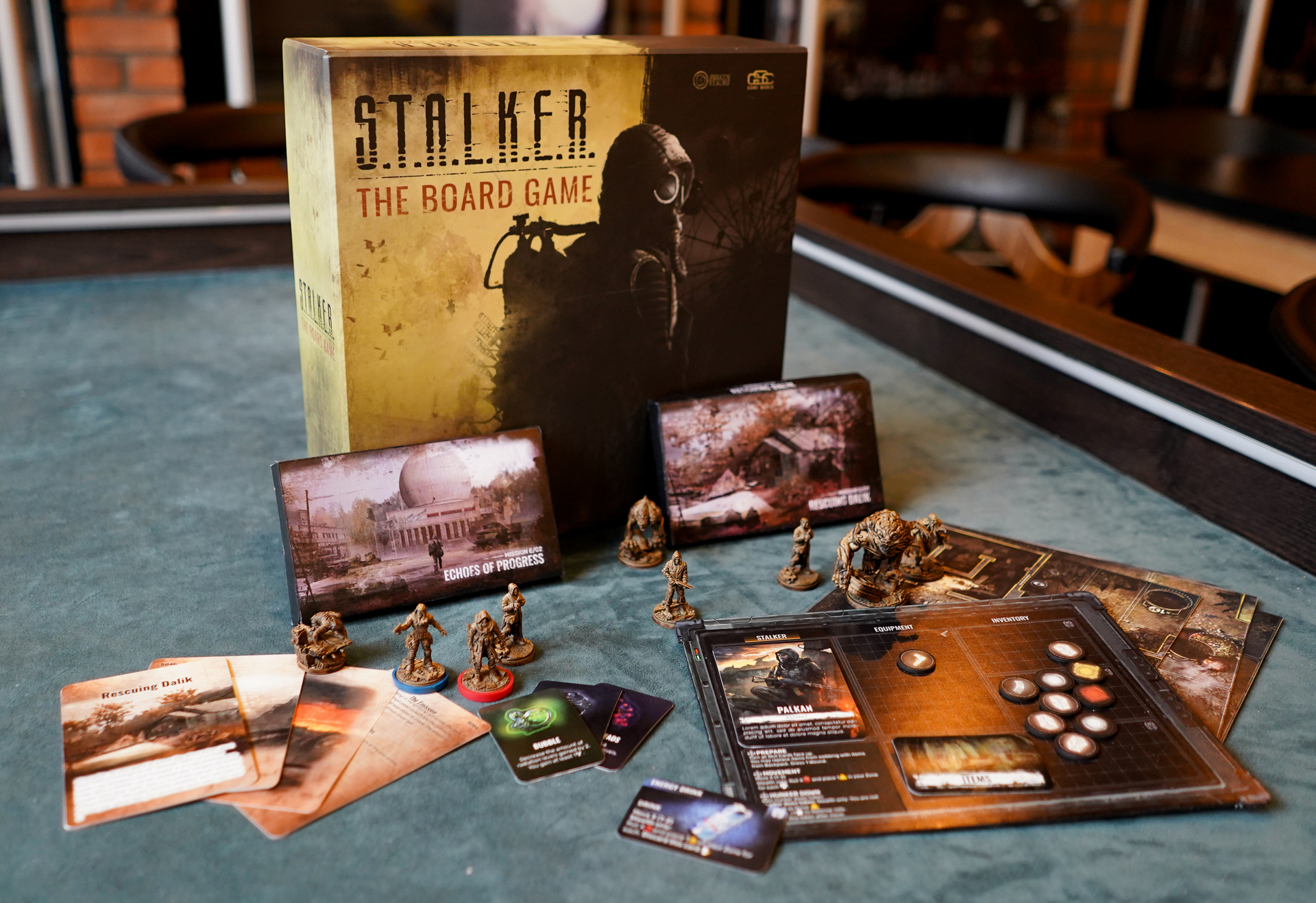 Галерея Представлена официальная настольная игра по мотивам «Сталкера» от GSC - 4 фото