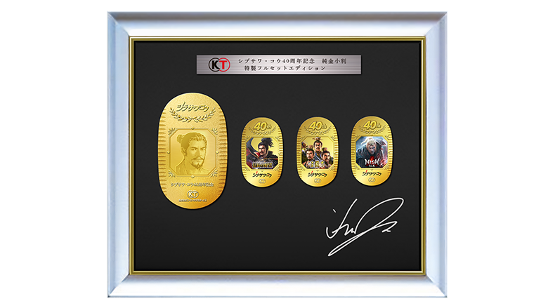 Издатель Nioh выпустит коллекцию золотых монет в честь юбилея псевдонима CEO компании - фото 1