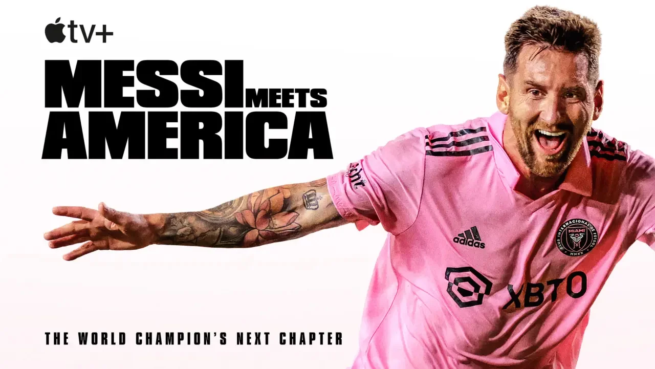 Постер Messi Meets America (2023)