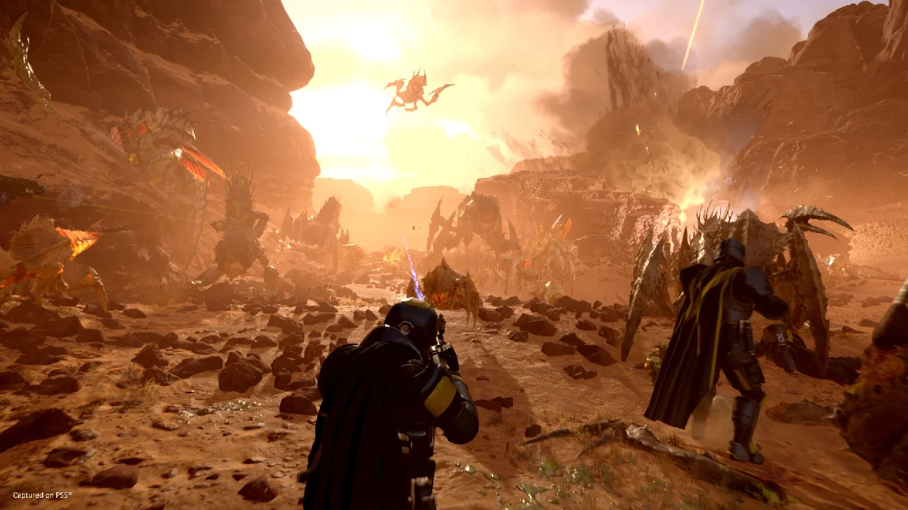 Cкриншот игры Helldivers 2