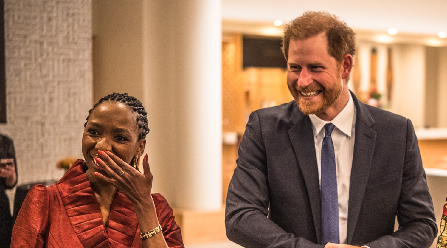 Принц Гарри и Софи Чандаука