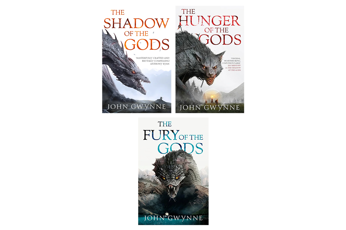 Обложки книг «Сага о Заклятых Кровью»