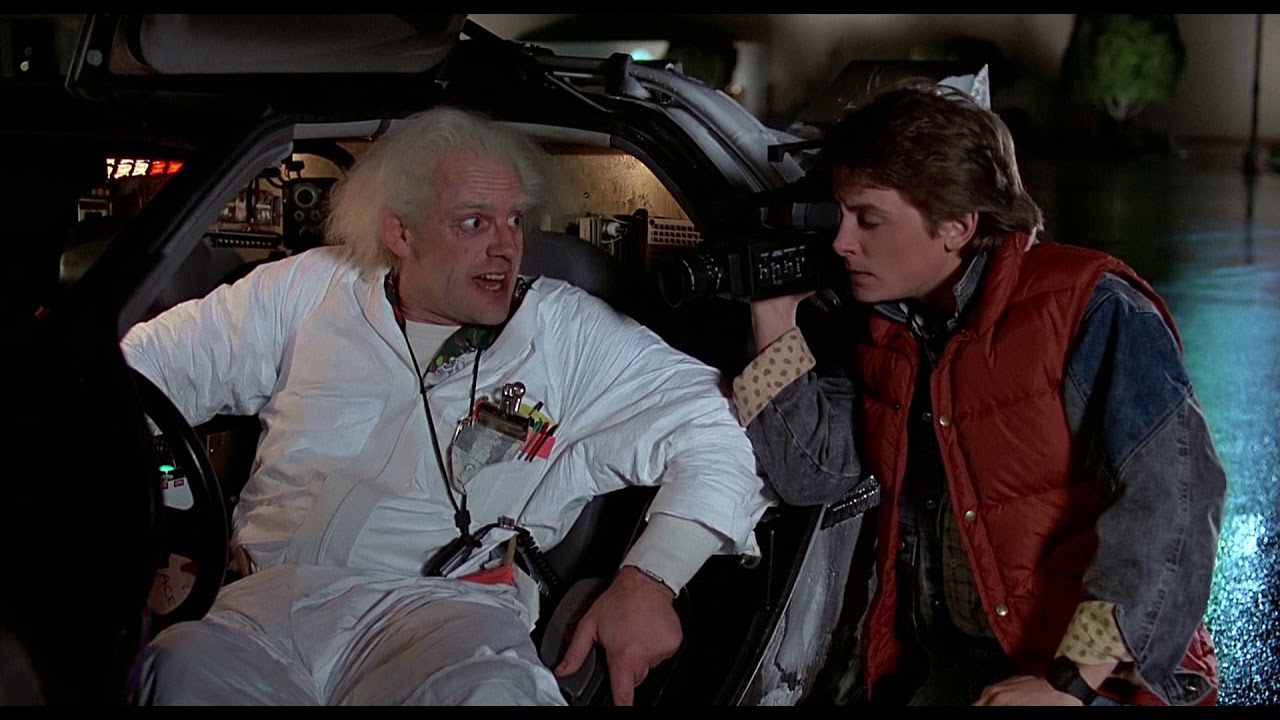 Кадр из фильма Роберта Земекиса «Назад в будущее»