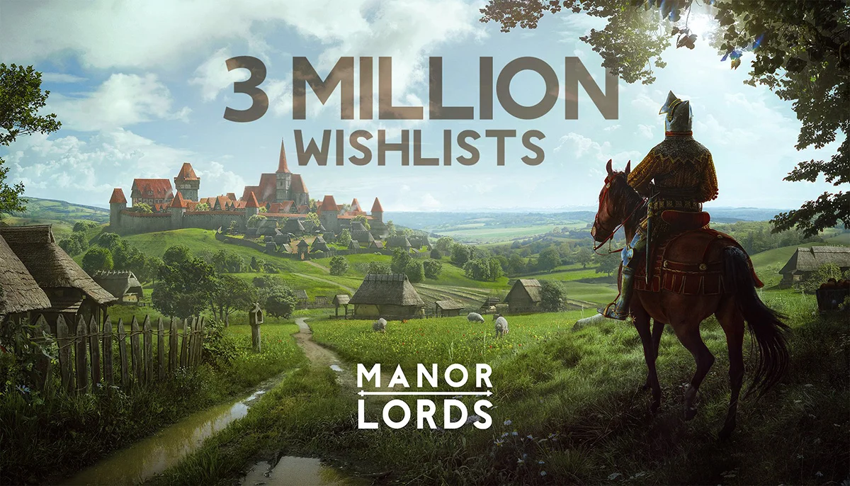 Три миллиона игроков добавили стратегию Manor Lords в список желаемых игр - фото 1