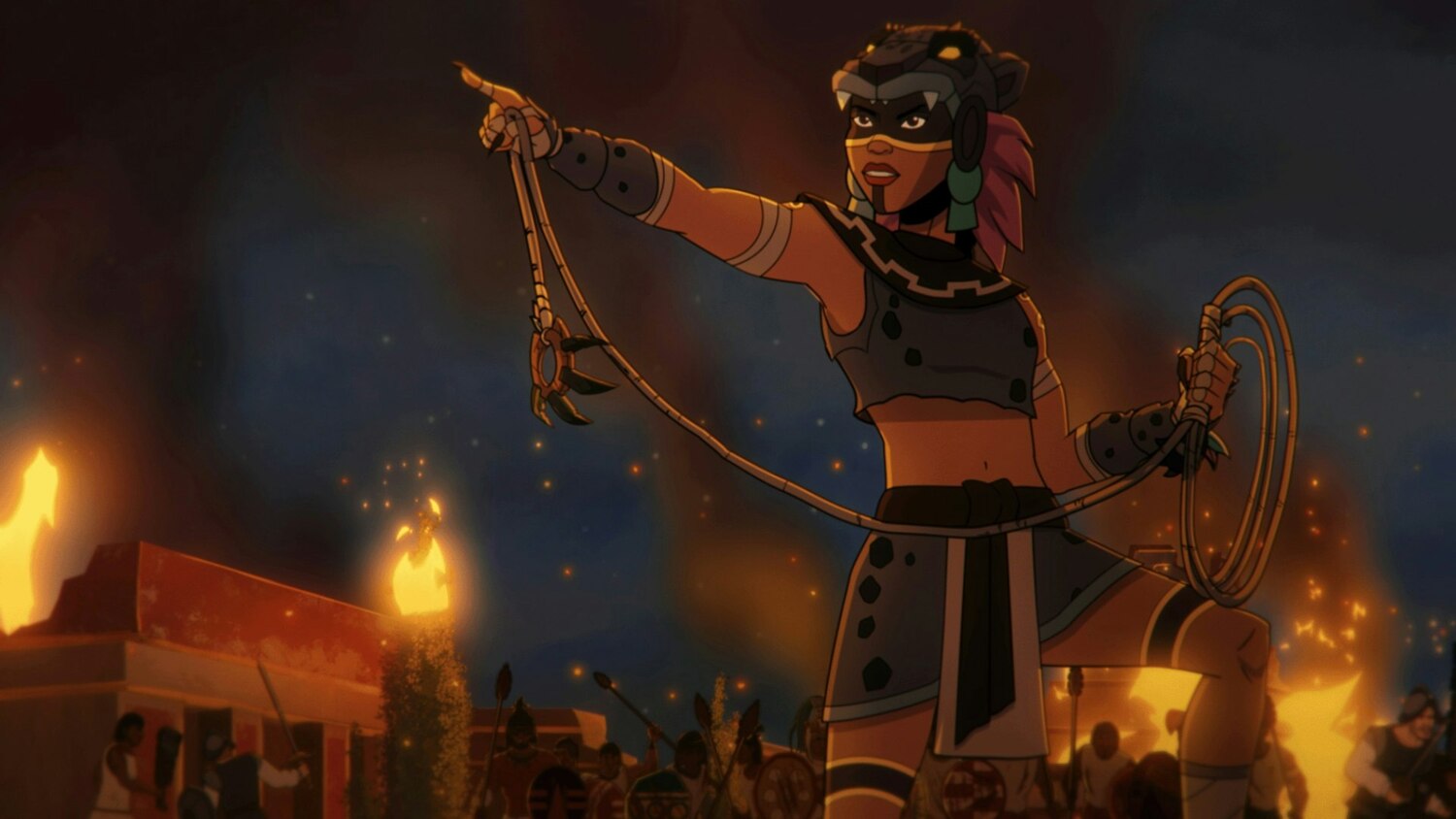 Фильм рассказывает об ацтекском юноше, мечтающем отомстить за отца, убитого испанскими конкистадорами во главе с Эрнаном Кортесом.

Источник: DC Universe