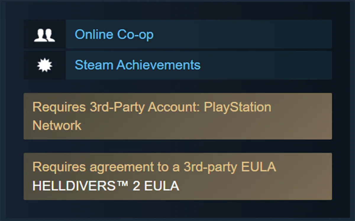 Helldivers 2 подверглась ревью-бомбингу из-за обязательной привязки Steam к PSN - фото 2