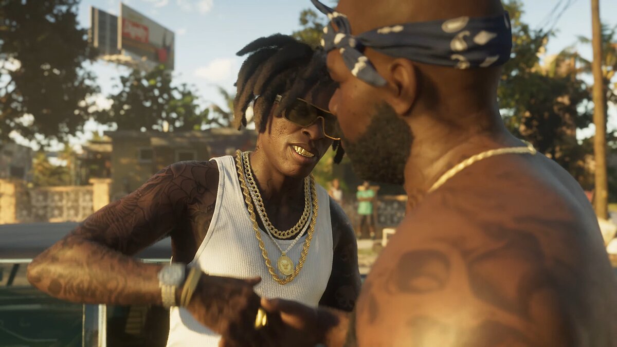 Кадр из трейлера GTA 6