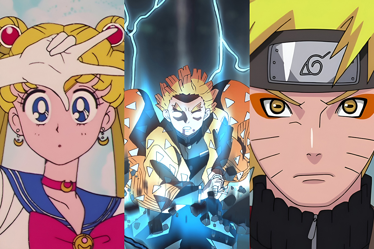 Примеры: Усаги Цукино из «Сейлор Мун», Зеницу из «Клинка, рассекающего демонов», Наруто из одноименного аниме