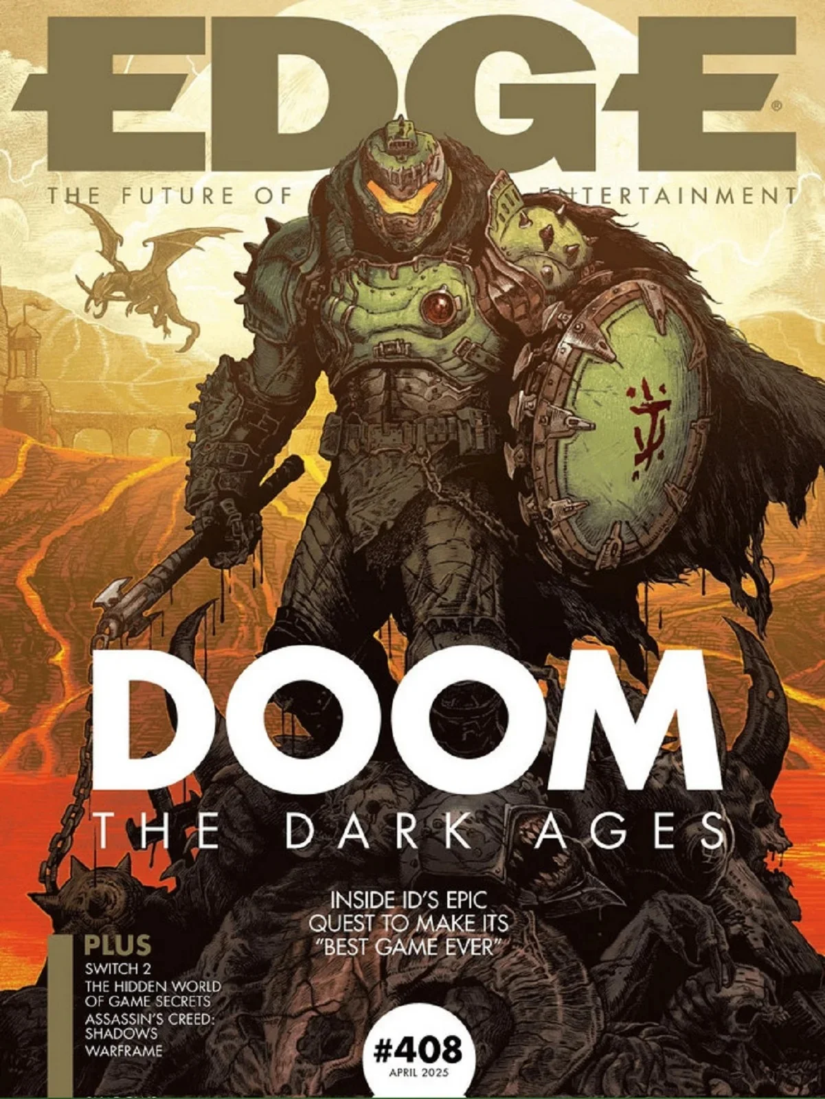 В свежем номере Edge раскрыли новые детали Doom: The Dark Ages - фото 1