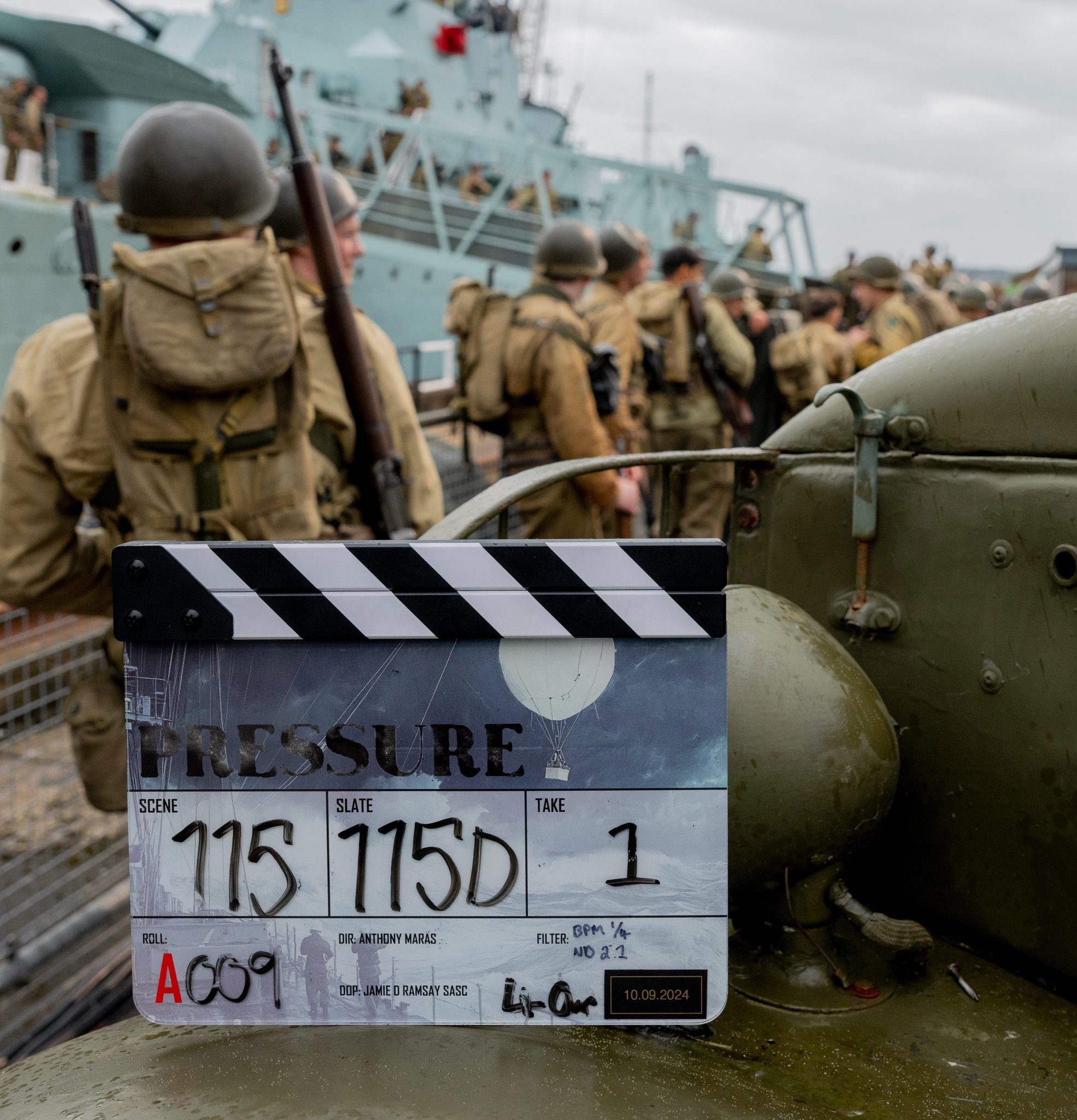 Стартовали съёмки военной драмы «Давление» о высадке союзников в Нормандии - фото 1
