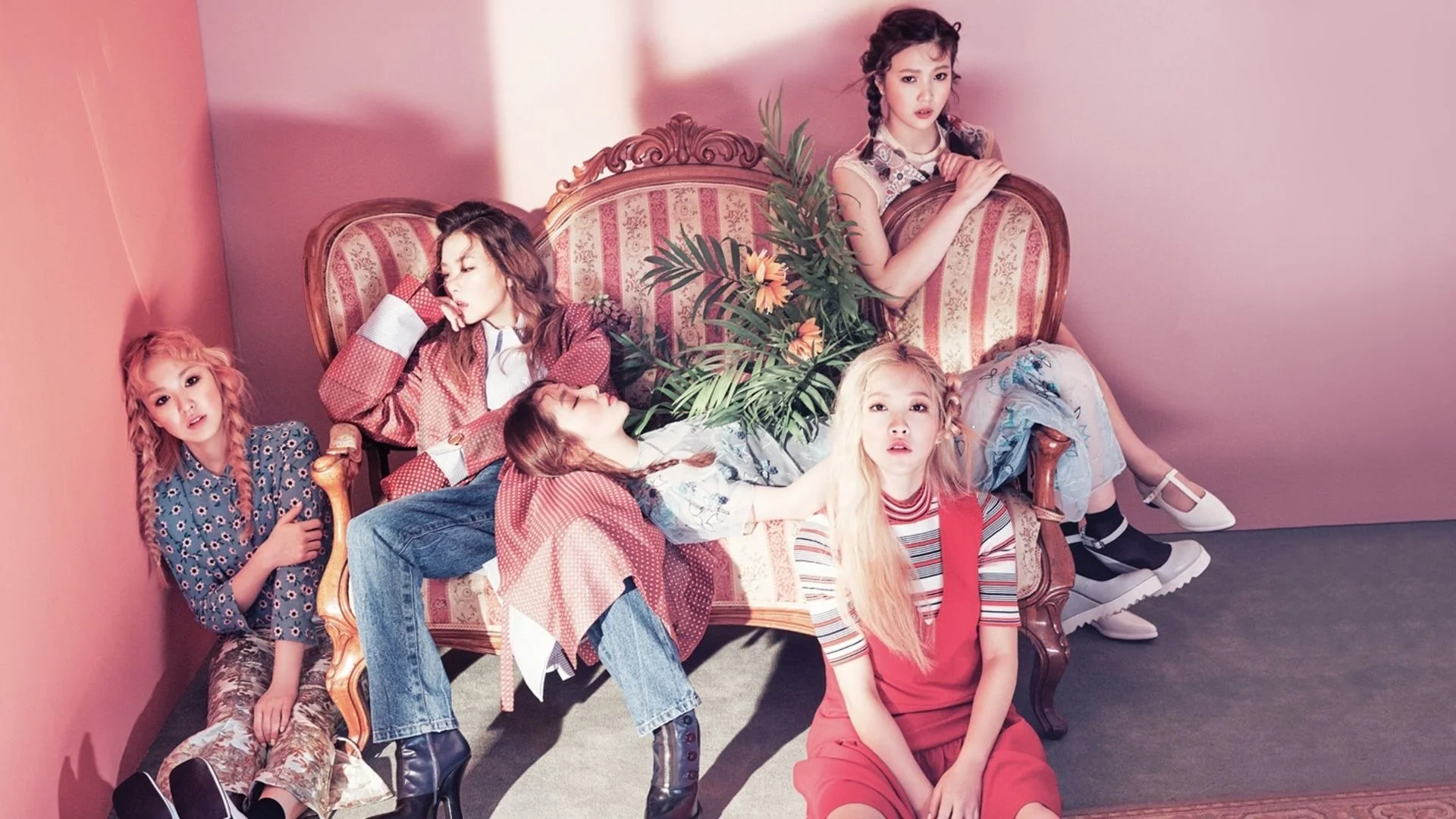 Гёрл-бэнд Red Velvet / Marie Claire Korea