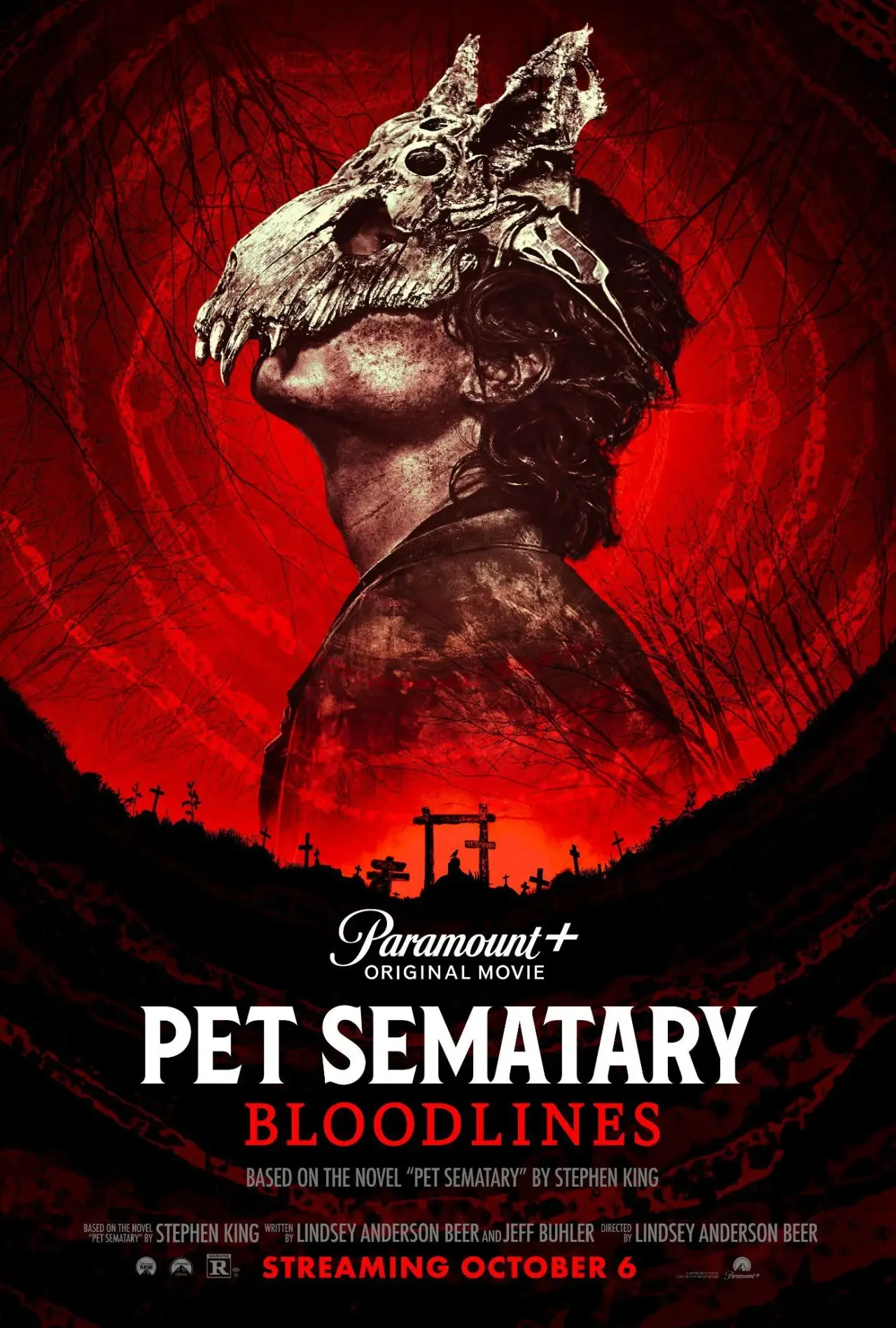 Постер фильма «Кладбище домашних животных: Кровные узы» (2023)