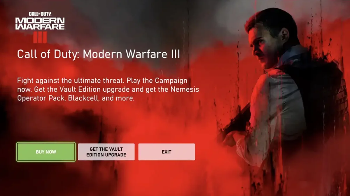 Навязчивая реклама Call of Duty Modern Warfare 3 на Xbox возмутила игроков - фото 1