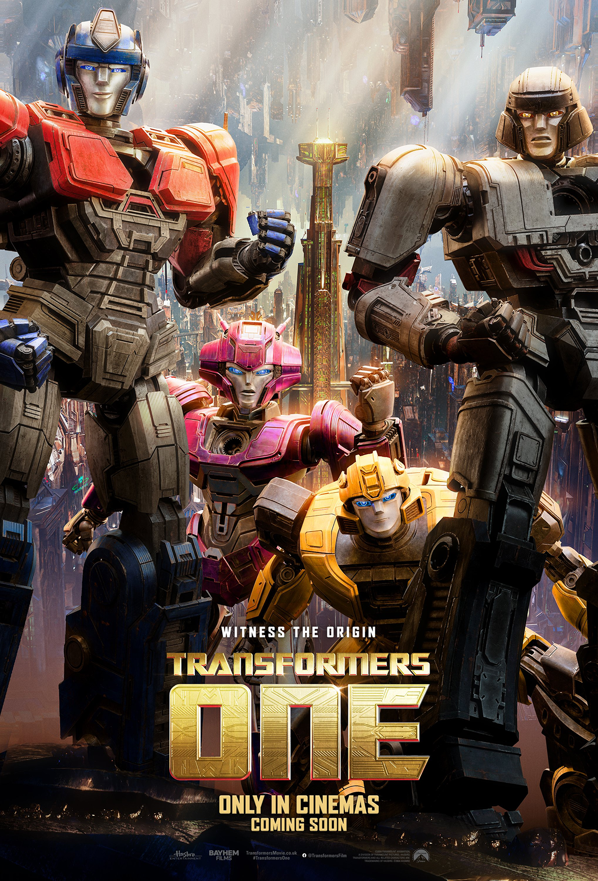 Вышел новый трейлер полнометражного мультфильма Transformers One - изображение 1 Вышел новый трейлер полнометражного мультфильма Transformers One - фото 1