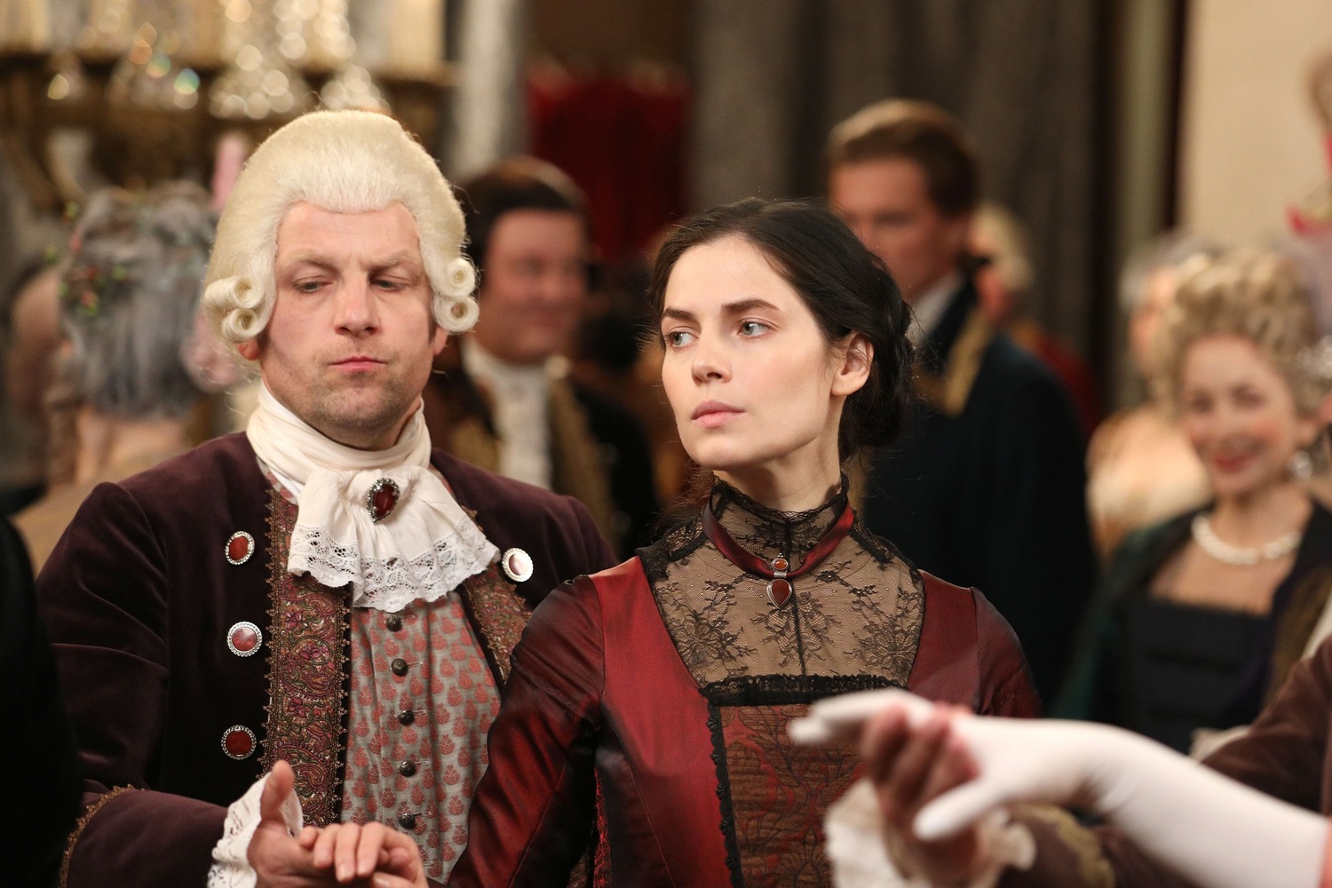 Юлия Снигирь в роли Салтычихи в сериале «Кровавая барыня», кадр: «Россия-1»