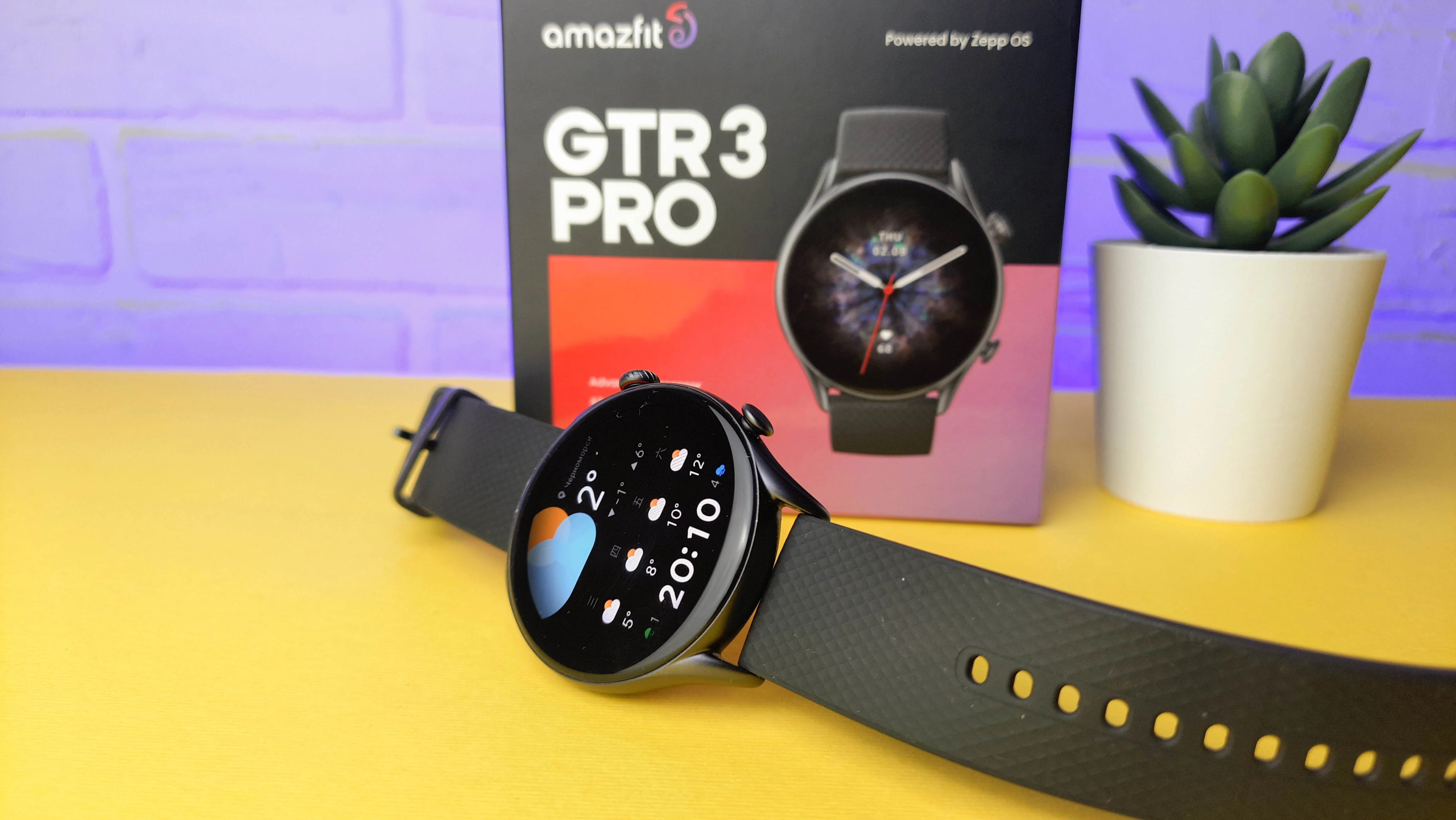 Обзор Amazfit GTR 3 Pro: многофункциональные умные часы с защитой от воды и элегантным дизайном - фото 1
