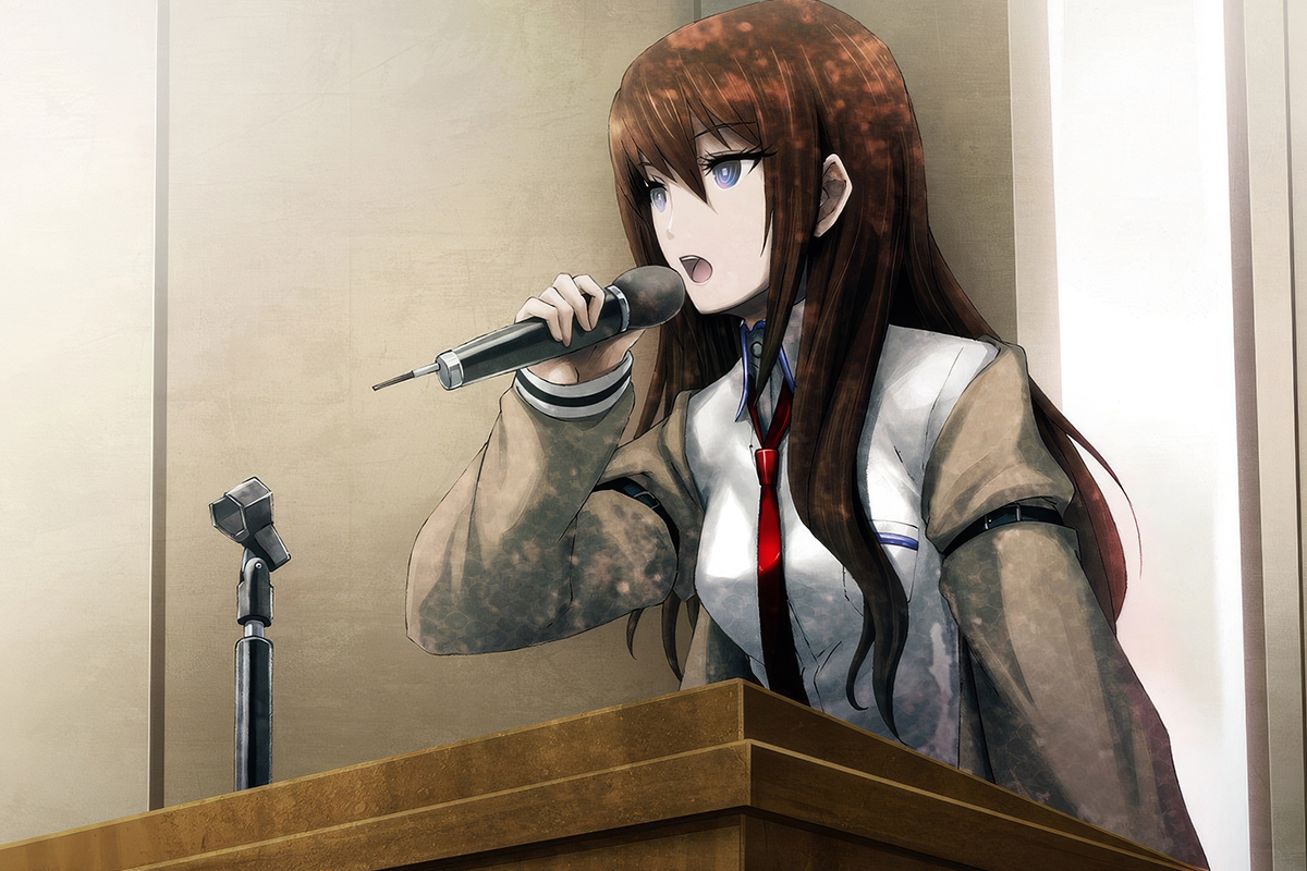 Steins; Gate, со слов разработчиков, построена на концепции 99% науки (реальности) и 1% фантазии

Источник: Nitroplus