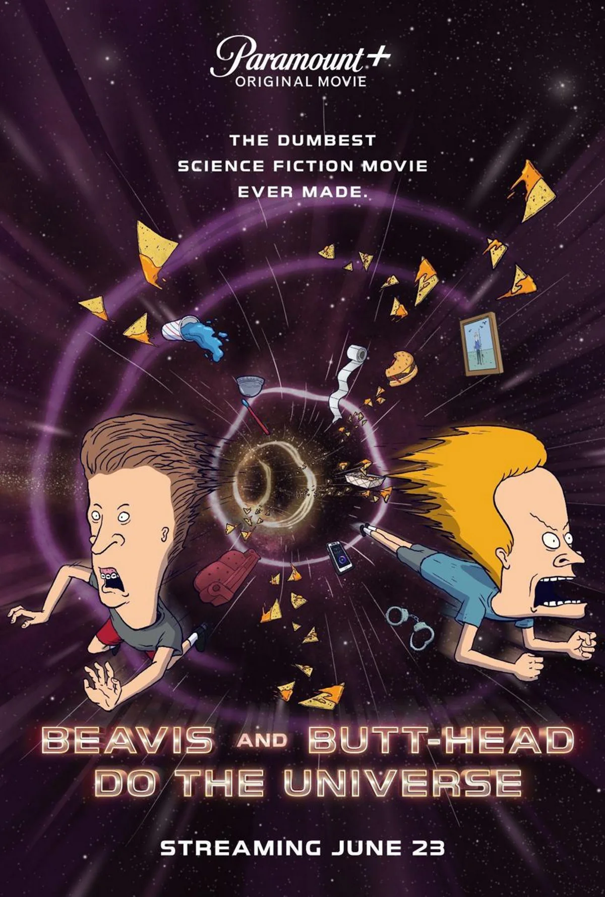Paramount показала постер ленты «Бивис и Баттхед уделывают вселенную» - фото 1