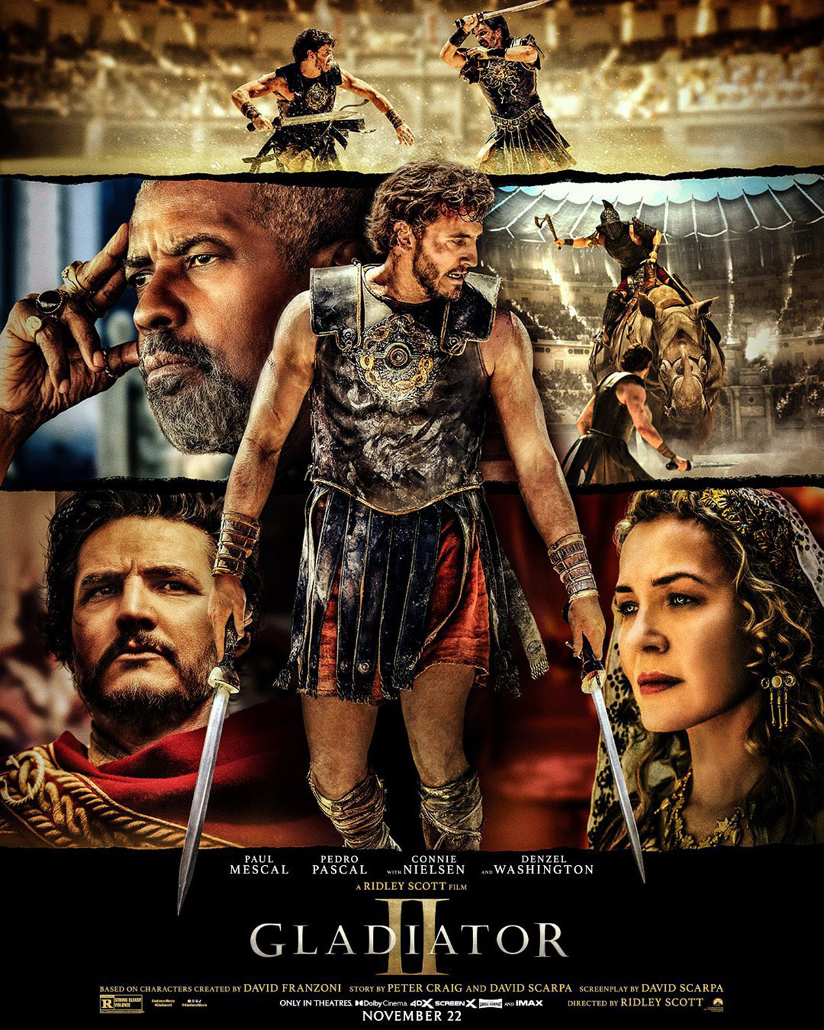 Вышел новый трейлер фильма «Гладиатор 2» режиссёра Ридли Скотта - изображение 1 Вышел новый трейлер фильма «Гладиатор 2» режиссёра Ридли Скотта - фото 1