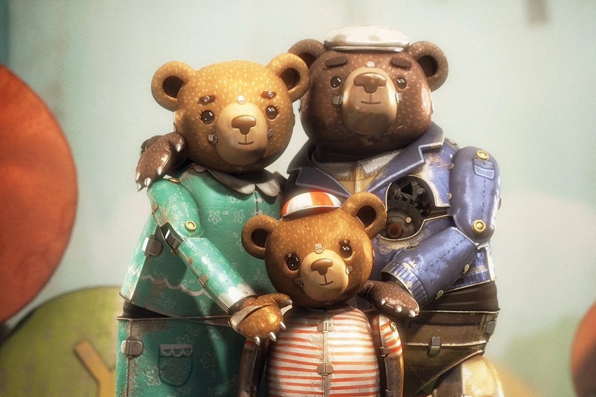 Кадр из короткометражного фильма «Медвежья история» (Historia de un oso)

Источник: Punkrobot